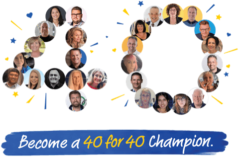 40 for 40 Champion